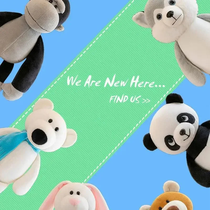 Stuffed Plush Animals Toys Soft Dolls Jungle - MyPetDollar.com