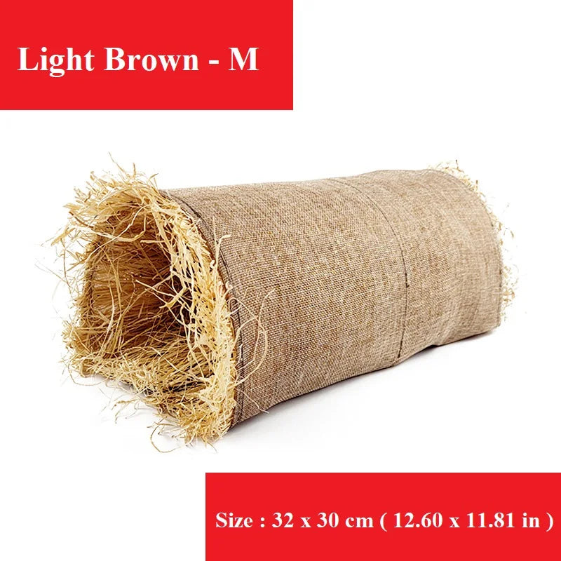 Small Pet Tunnel Hideout Cotton Linen Rabbit - MyPetDollar.com