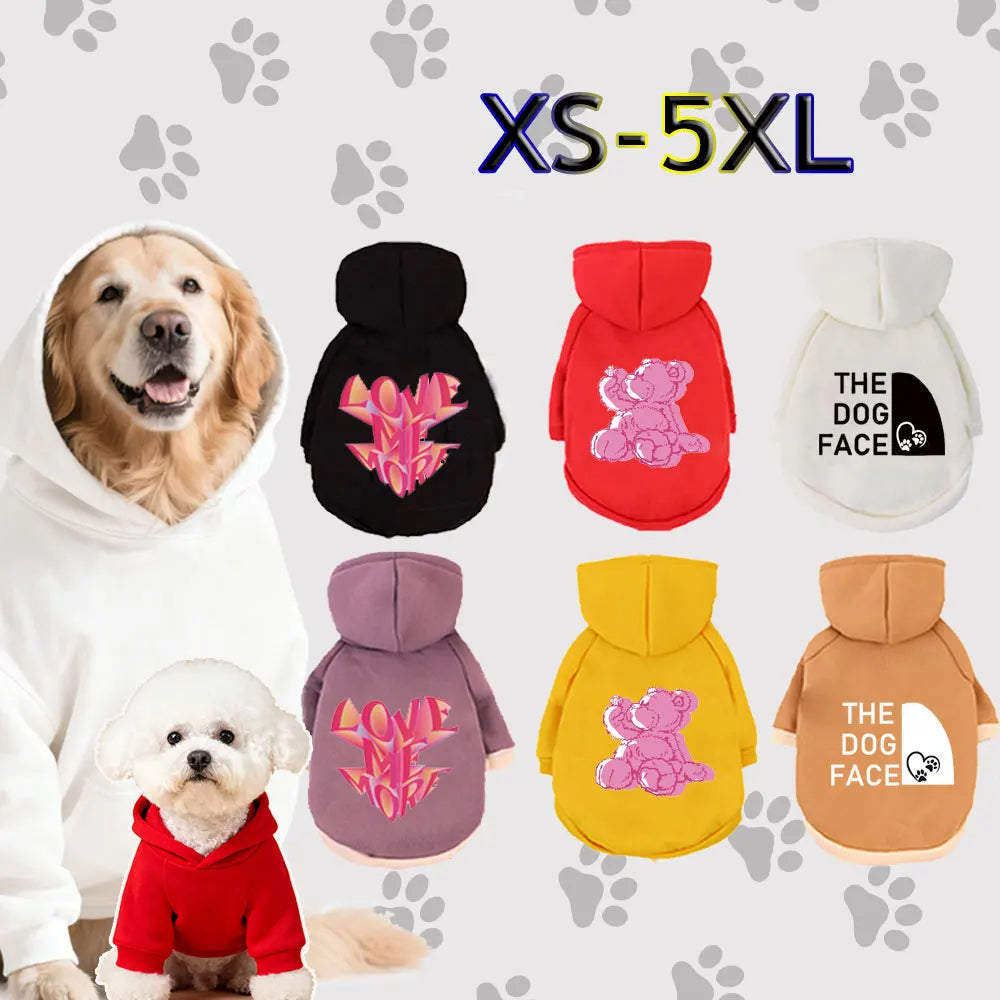 Pet Hooded Sweatshirt Cats & Dogs Fashion - MyPetDollar.com