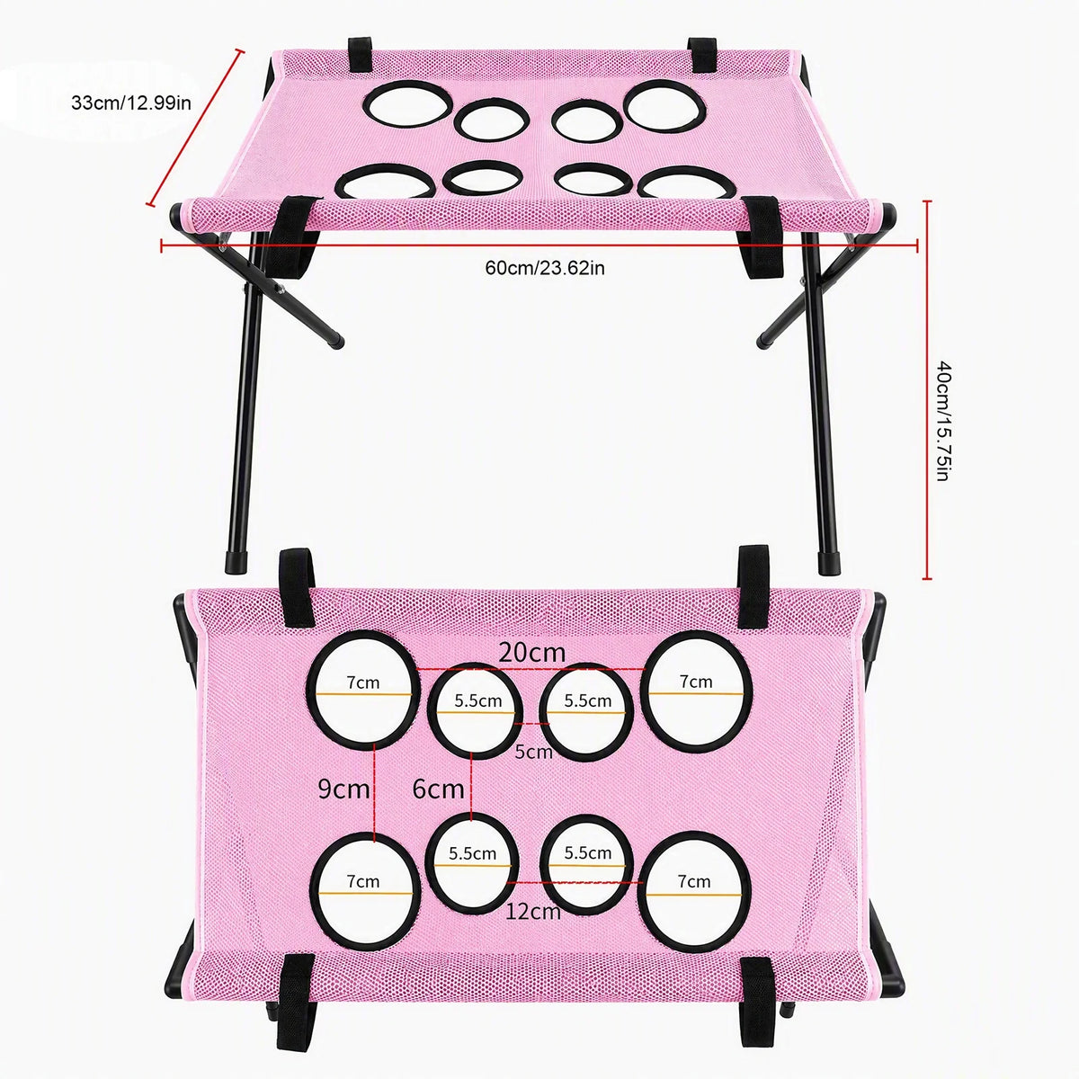 Breathable Portable Pet Grooming Hanging Bed Stand Sling Dog Bathing Rack