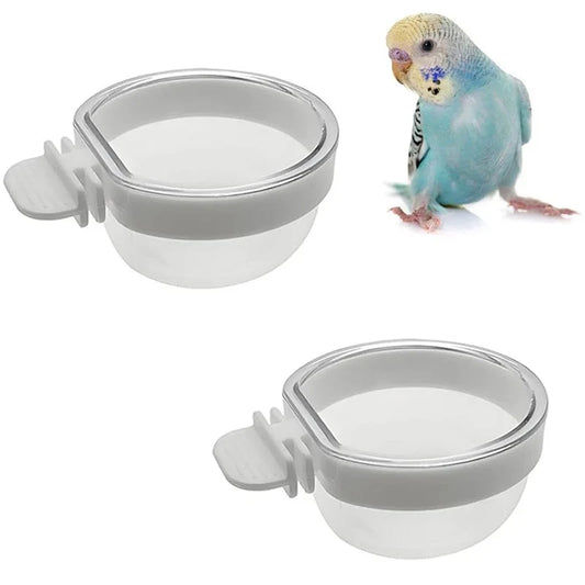 2PCS Small Size Bird Detachable Transparent - MyPetDollar.com