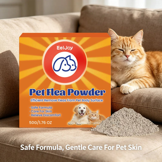 Pet Flea Powder Remove Fleas Ticks & Lice - MyPetDollar.com