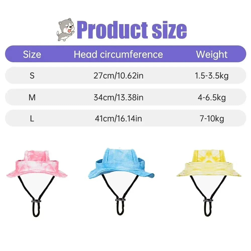 Pets Hat with Ear Holes Adjustable Baseball - MyPetDollar.com