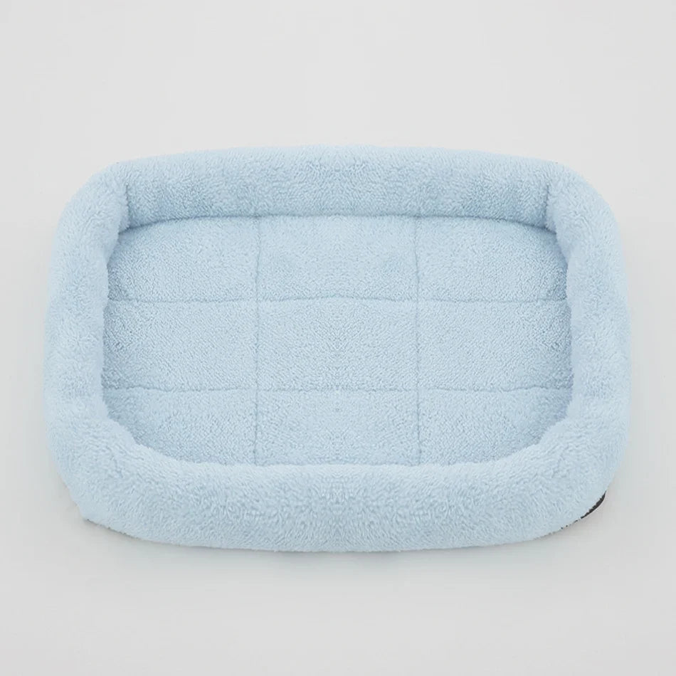 Soft Plush Square Dog Bed Mat Beds for Dogs - MyPetDollar.com