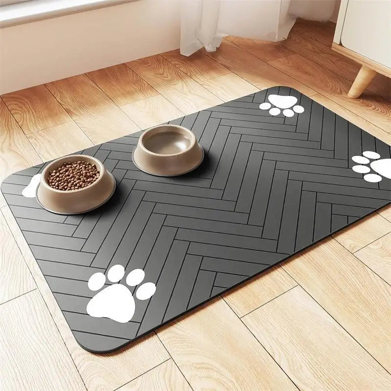 New·Diatomaceous Mud Absorbent Pet Placemat - MyPetDollar.com