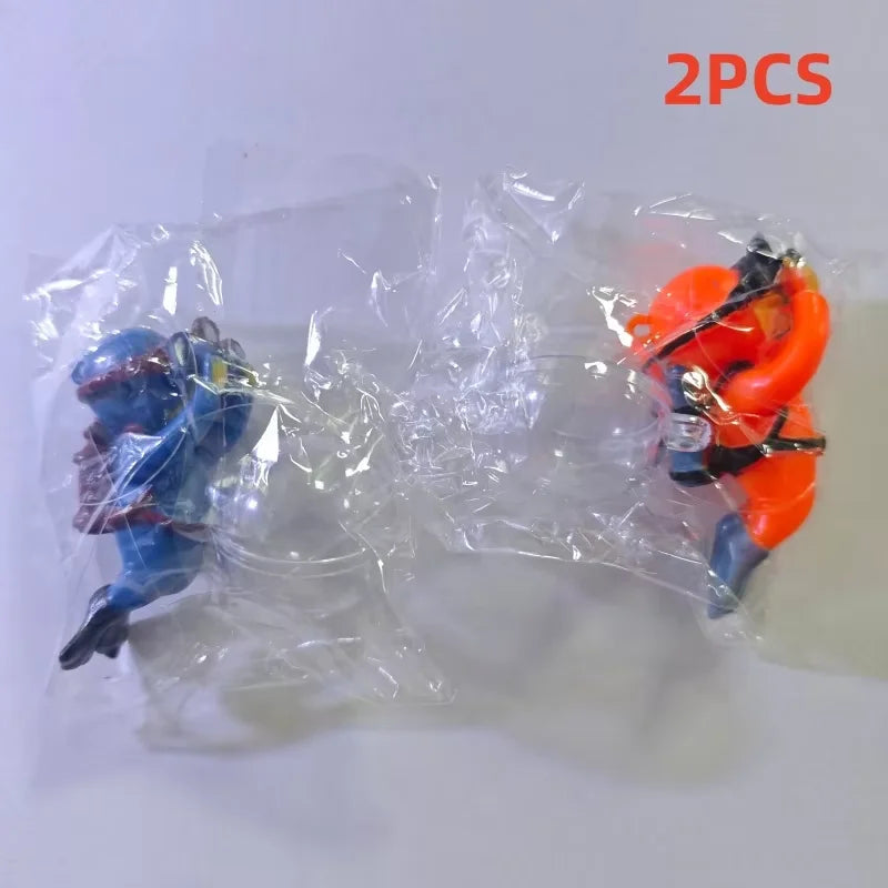 Floating Diver Fish Tank Ornament Cute PVC - MyPetDollar.com