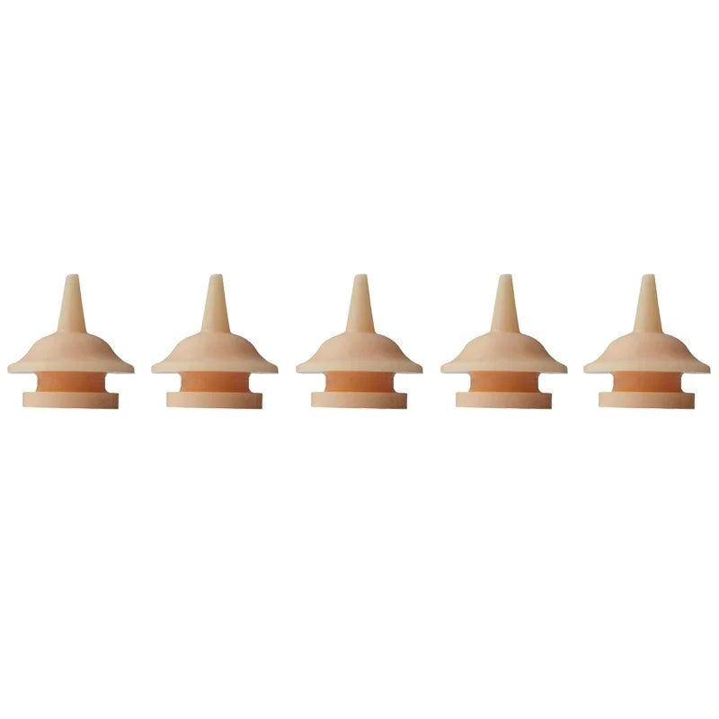 5 Universal Pet Feeding Nipple Mini Cat Silicone Pacifier – 5 Colors
