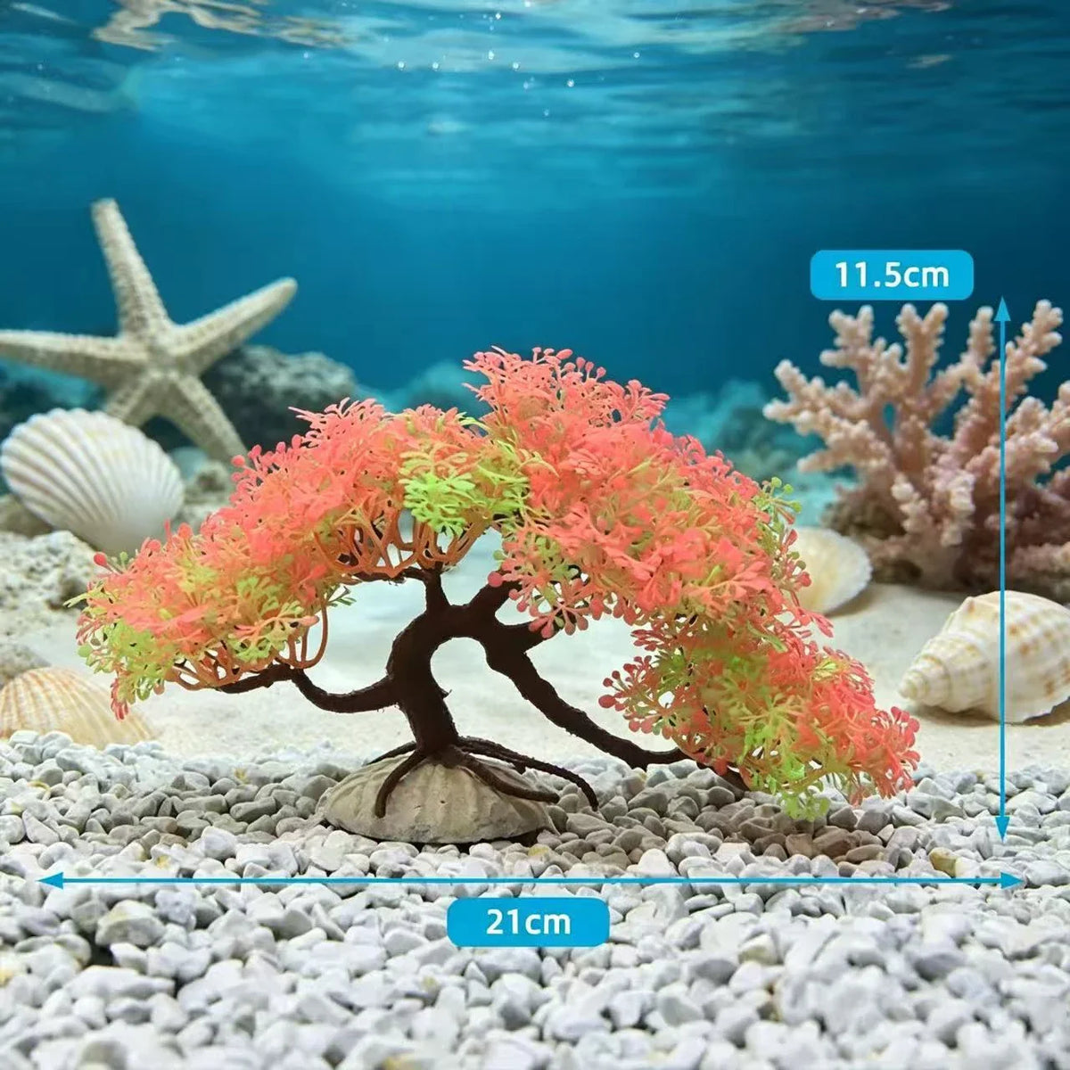 Plastic Artificial Aquarium PVC Plants - MyPetDollar.com