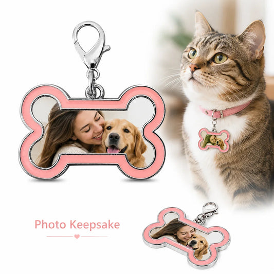 Custom Photo & Name Anti-lost Cat Pet ID Dog - MyPetDollar.com