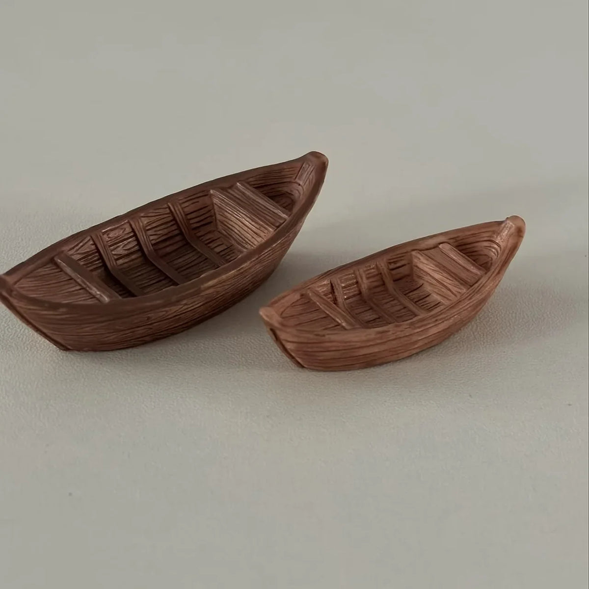 2pcs Mini Boats - Realistic Floating Model - MyPetDollar.com
