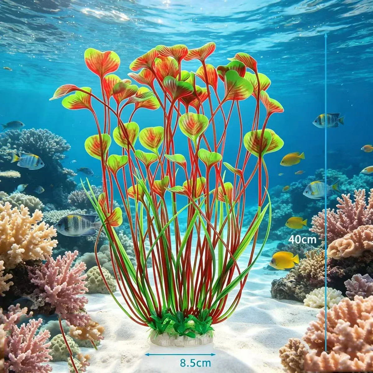 Plastic Artificial Aquarium PVC Plants - MyPetDollar.com