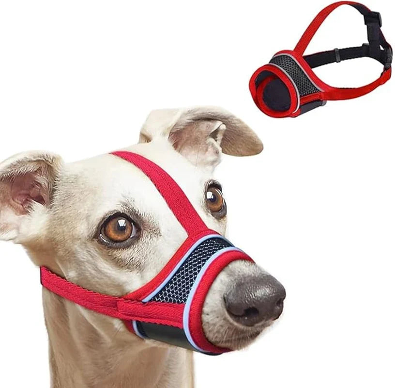 Dog Muzzle Breathable Drinkable Mesh Muzzle - MyPetDollar.com