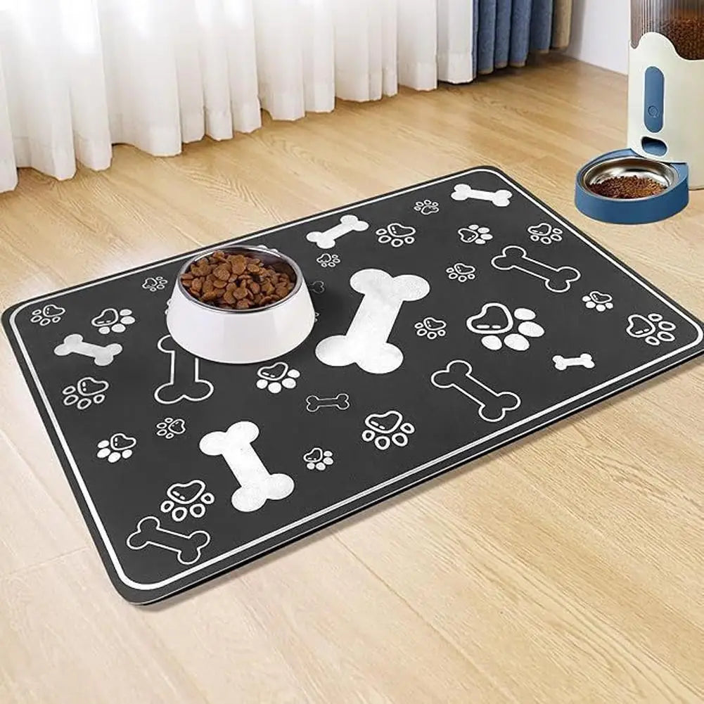 Diatomaceous Mud Absorbent Pet Placemat - MyPetDollar.com