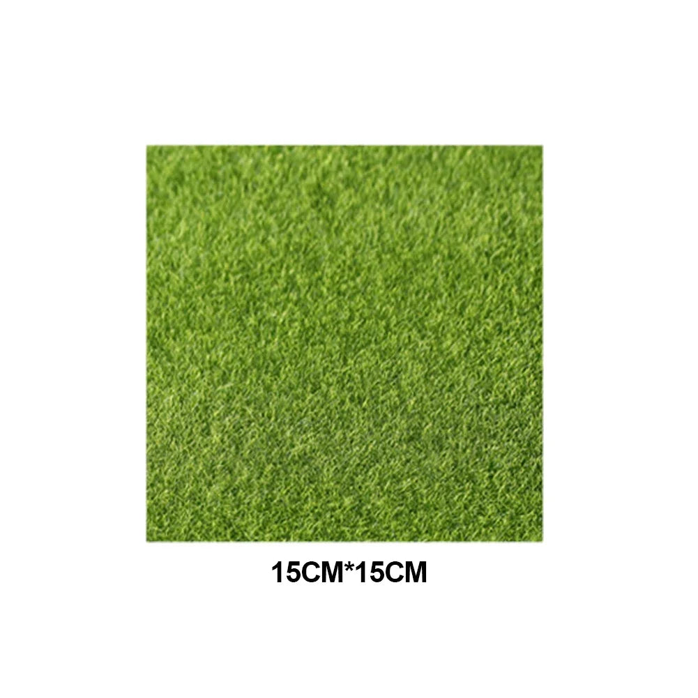 Artificial Square Lawn Piece 15x15cm for Fish Tank – Aquarium Supplies