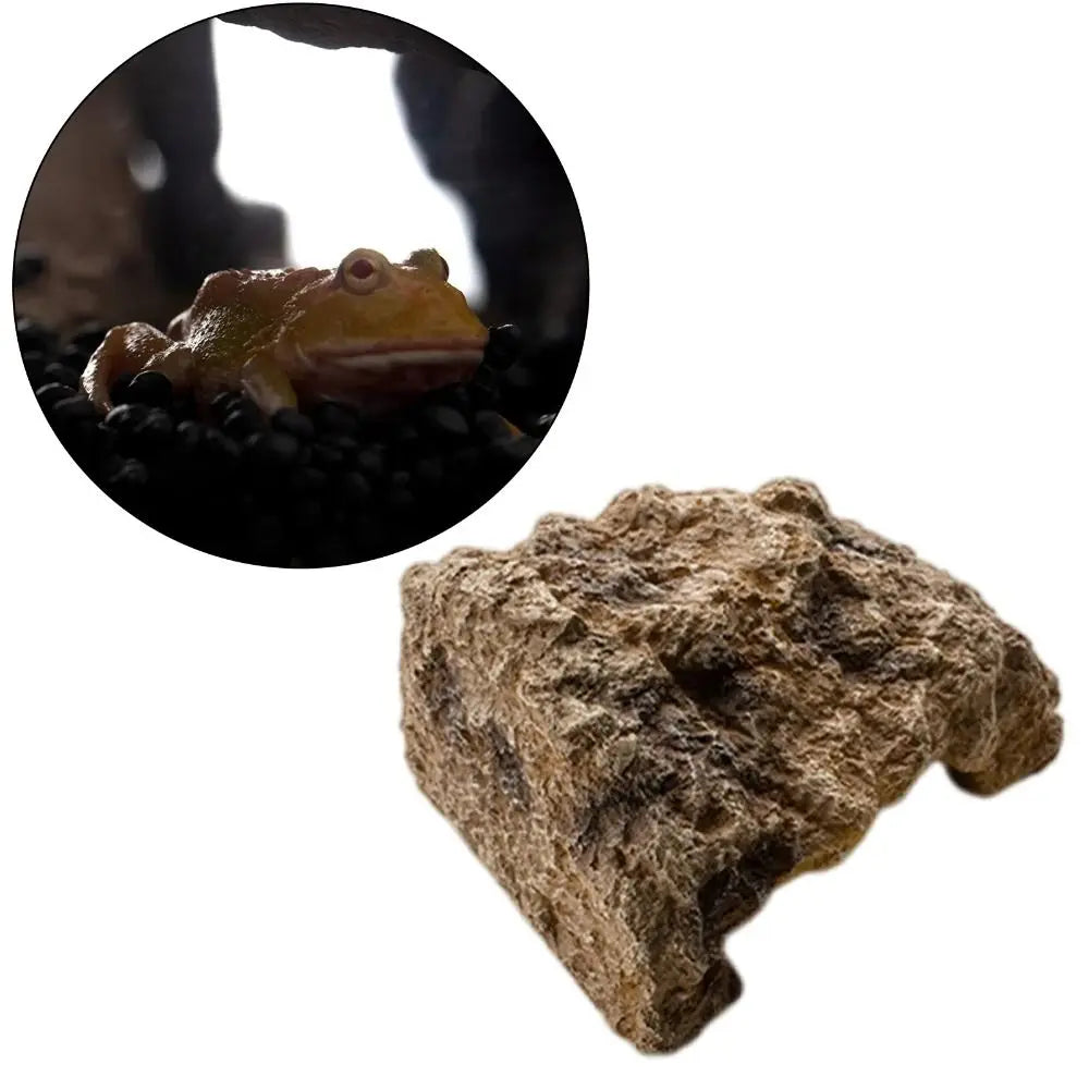 Resin Reptile Hide Cave Realistic Artificial - MyPetDollar.com