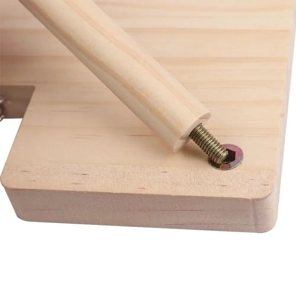 Hamster Wooden Ladder Platform DIY Stairs - MyPetDollar.com