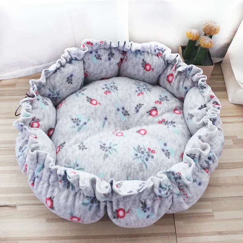 Soft Cat Bed Fluffy Adjustable Cat Cushion - MyPetDollar.com