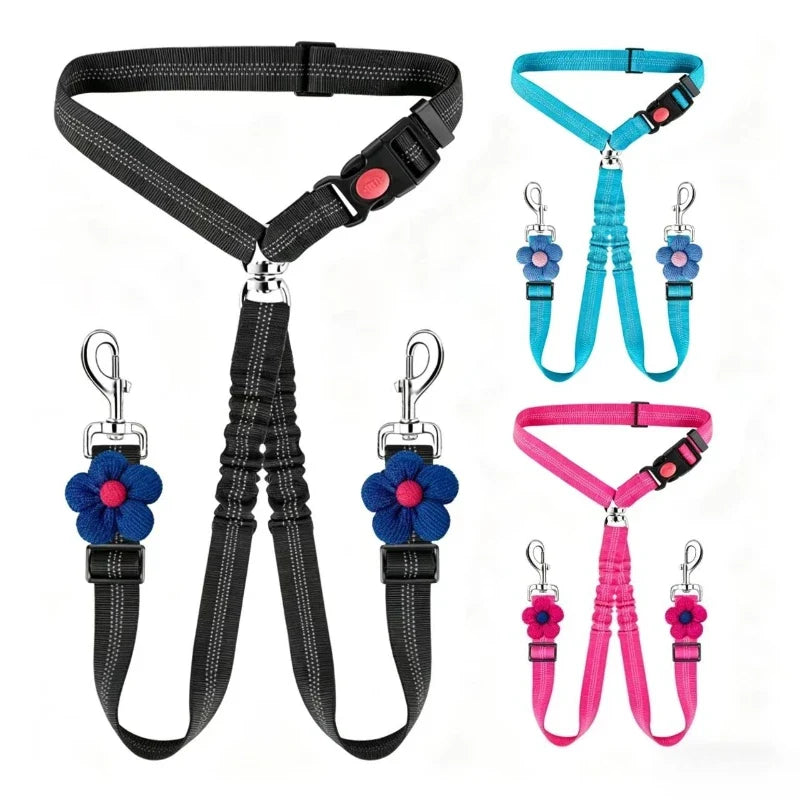 Double Head Dog Safety Harness Adjustable - MyPetDollar.com