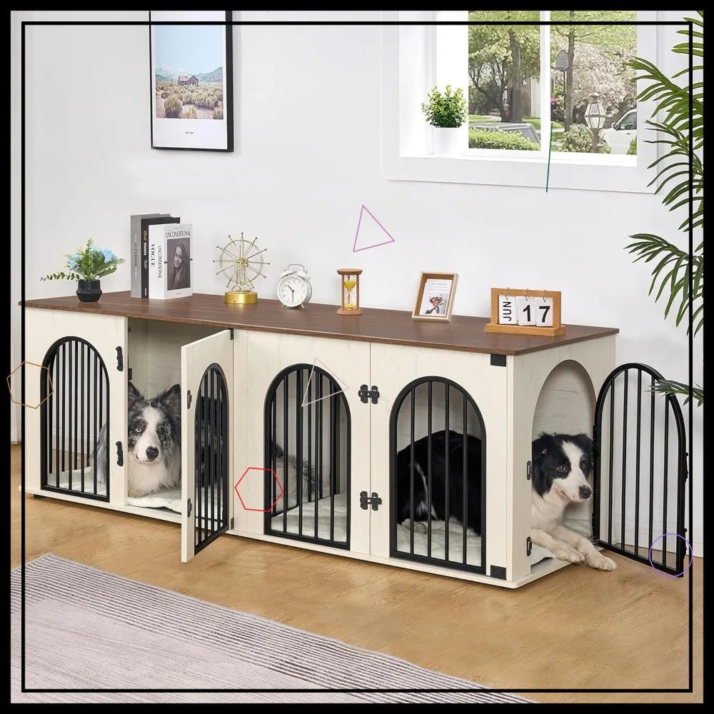 71" Heavy Duty Indoor Dog Kennel Furniture - MyPetDollar.com