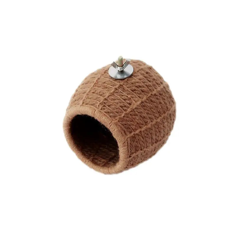 Bird Nest for Enclosure Handmade Hemp Rope
