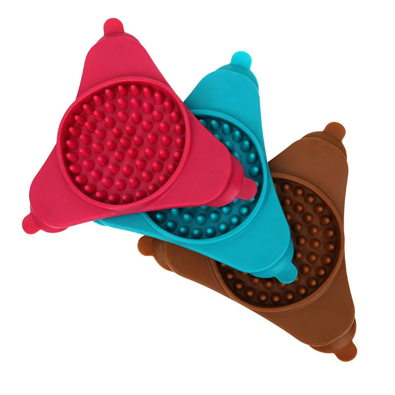 Pet Licking Mat Slow Feeder with Suction Cup - MyPetDollar.com