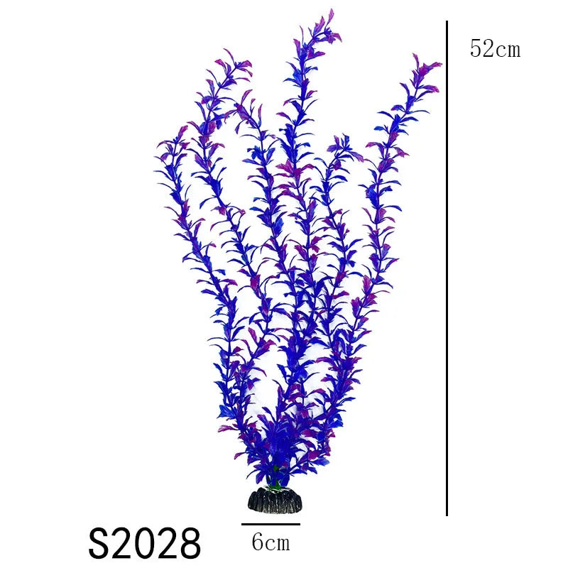 Artificial Aquarium Decor Plants Water Weeds - MyPetDollar.com