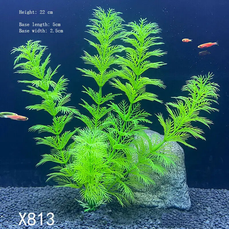 Artificial Aquarium Decor Plants Water Weeds - MyPetDollar.com