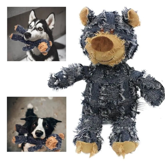 Pet Teddy Bear Soundmaking Toy Plush - MyPetDollar.com