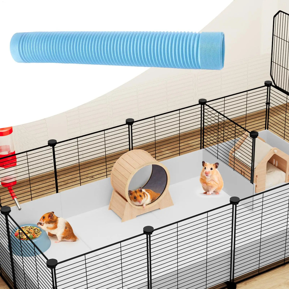 Hamster Play Tunnel Retractable Play Tunnel - MyPetDollar.com