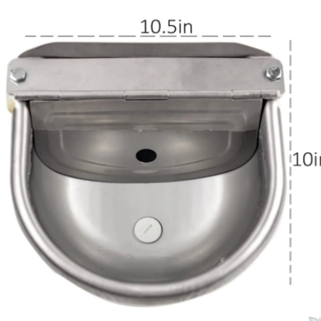 Automatic Cow Water Dish Stainless Steel Drinking Waterer – 2 Colors