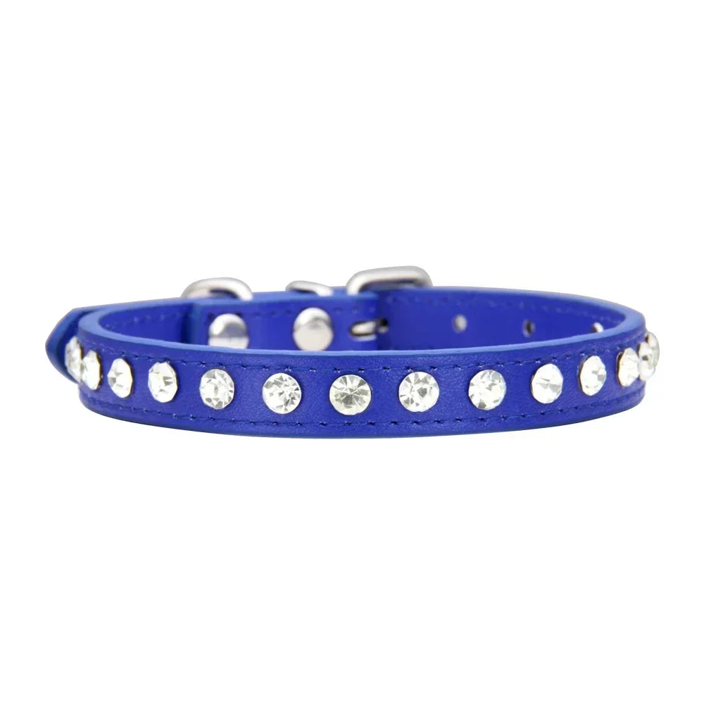 Personalized Rhinestones Dog Collar 16 - MyPetDollar.com