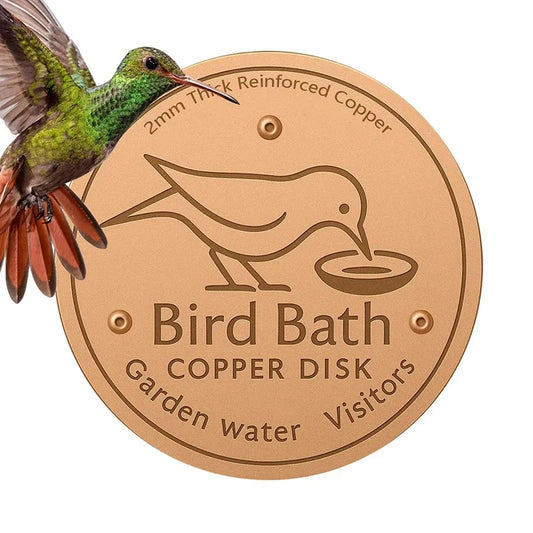 Bird Bath Copper Birdbath Purifier with - MyPetDollar.com