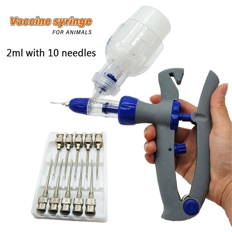 Automatic Veterinary Continuous Syringe, Adjustable
