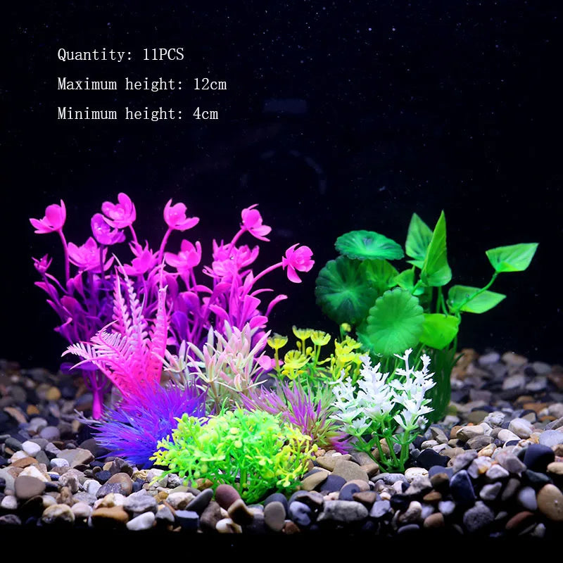 Artificial Water Plant Flower Set Sight of - MyPetDollar.com