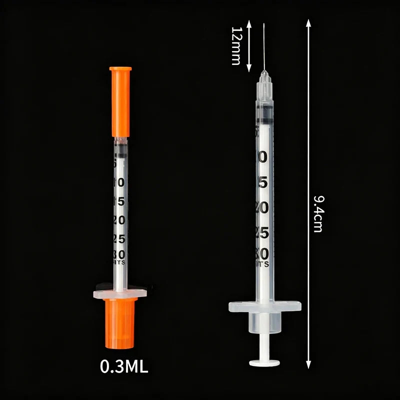 200 29g Disposable Syringe – Multiple Sizes & Colors