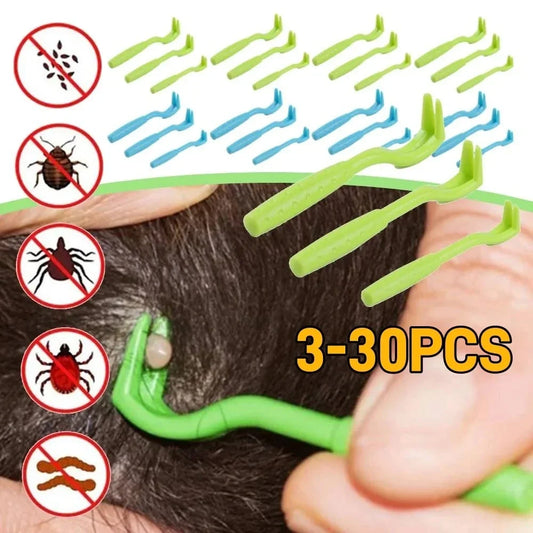 3-30PCS Pet Flea Removal Tool Kit Plastic - MyPetDollar.com