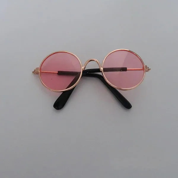 Luxury Glasses Dog Pearl Sunglasses Headdress Eye