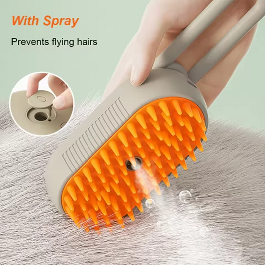 1pc New Cat Dog Pet Spray Massage Brush One - MyPetDollar.com
