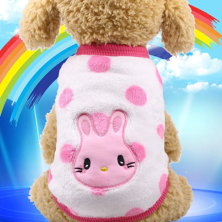 Cute Printed Clothing for Small Cats Dogs - MyPetDollar.com