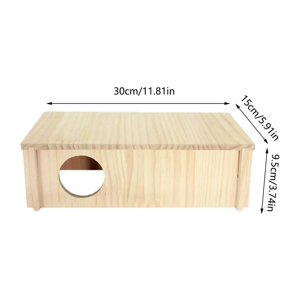 Multi-chamber Hamster House Maze Rectangle 2 Chamber Hideout