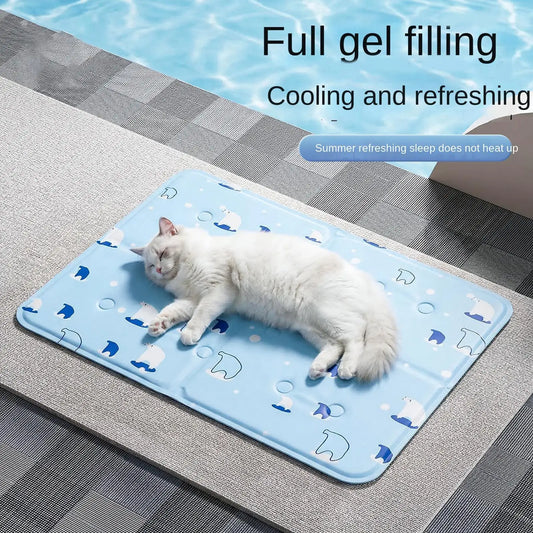 Cooling Pet Mat Breathable Washable Summer - MyPetDollar.com