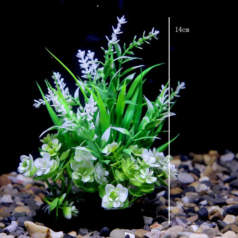 Artificial Water Plant Flower Set Sight of - MyPetDollar.com