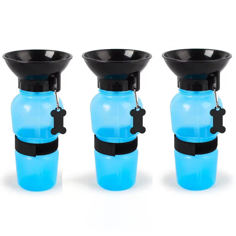 500ml Outdoor Squeeze Portable Dog Water Bottle – 9 Colors