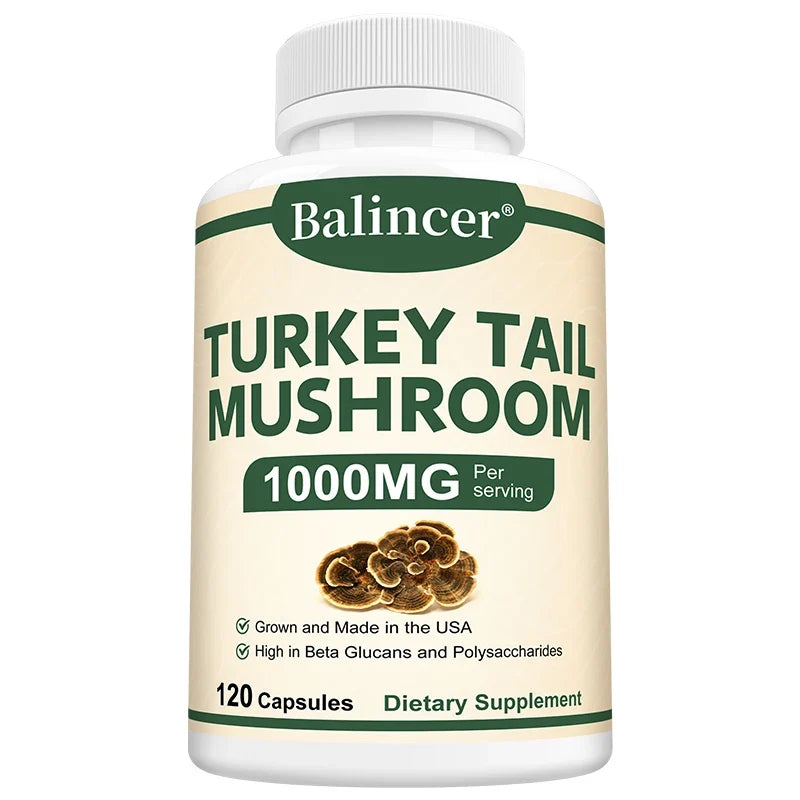 Turkey Tail Mushroom Supplement Capsules – Farm Accessories
