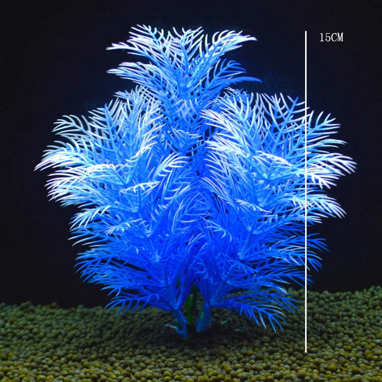 Artificial Aquarium Decor Plants Water Weeds Ornament – 71 Colors