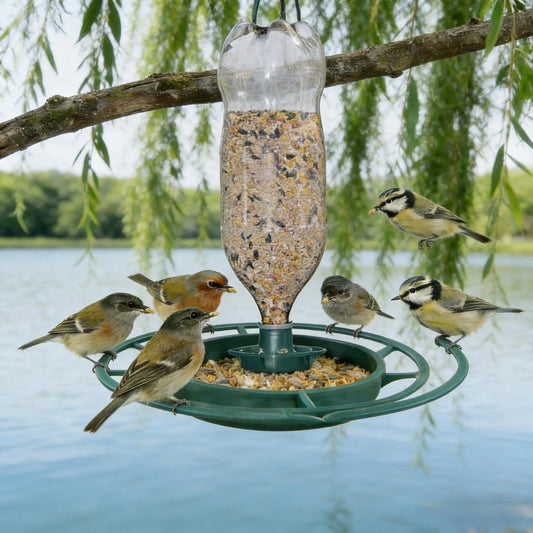 DIY Plastic Bottle Bird Feeder - Outdoor - MyPetDollar.com