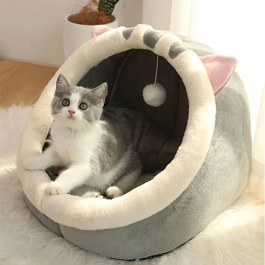 Cute And Soft Cat House Super Cat Bed Warm - MyPetDollar.com