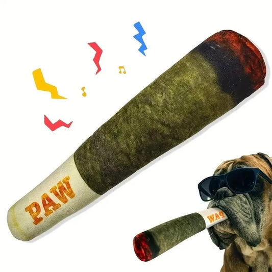 Interactive Dog Joint Sound Puppy Toys Cigar - MyPetDollar.com
