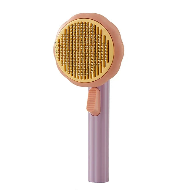 Pumpkin Cat Brush Comb for Pet Grooming Removes Loose