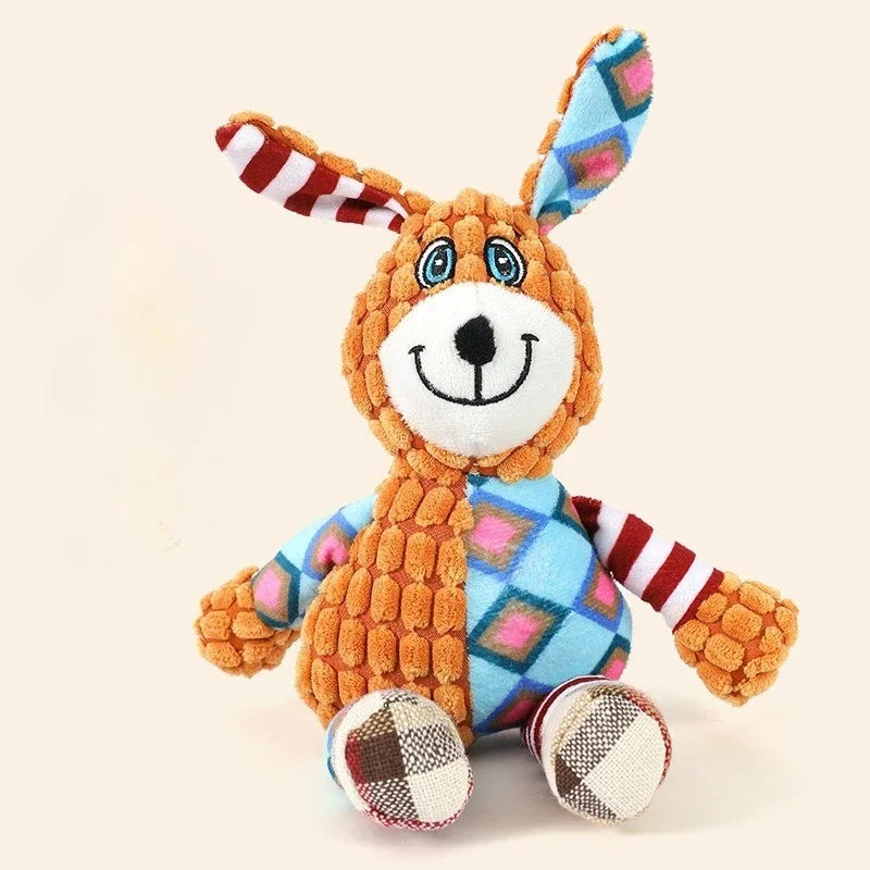 Elephant Toy Patchwork Rabbit Fox – Small Pet Supplies